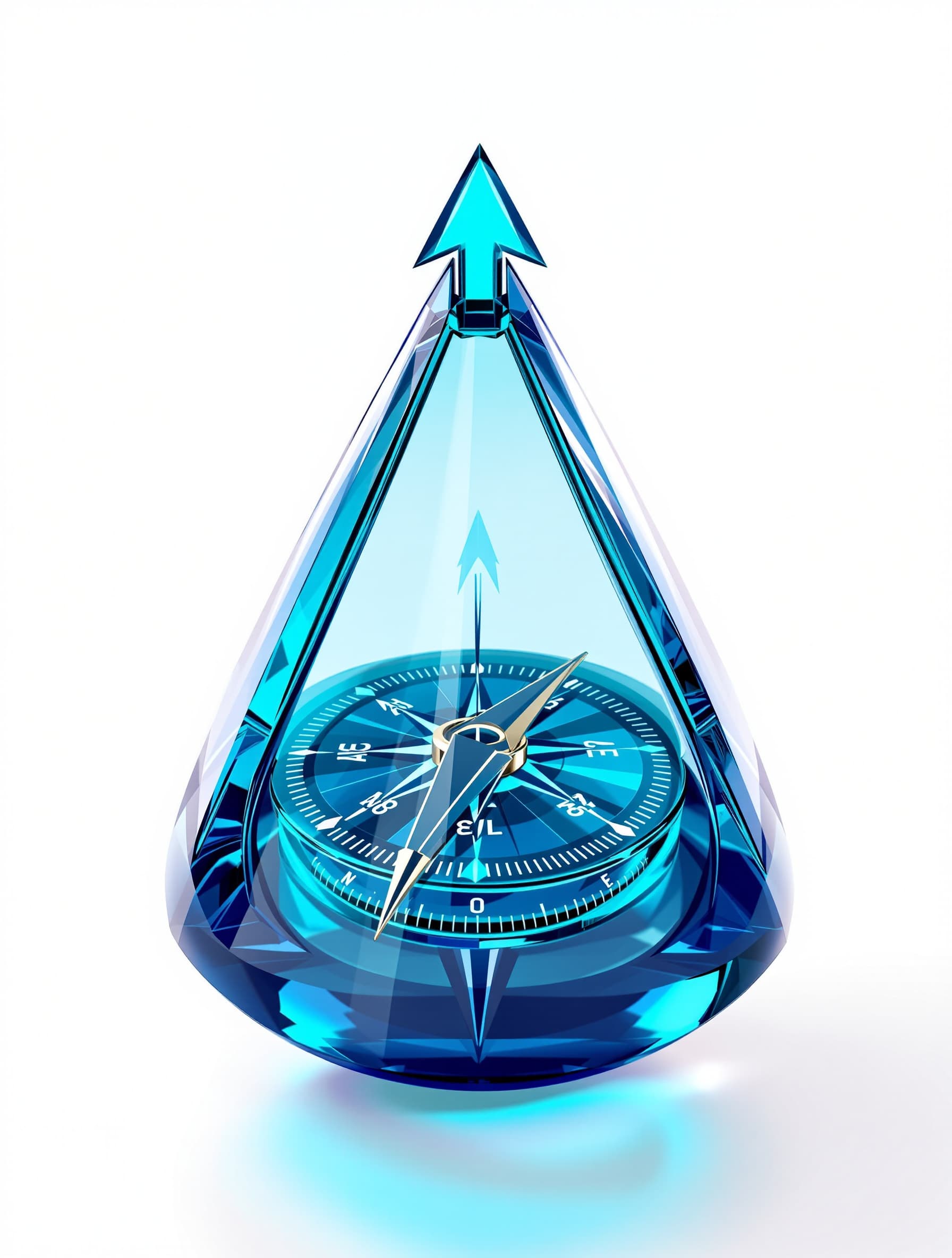 Leadership in the AI era — glass render