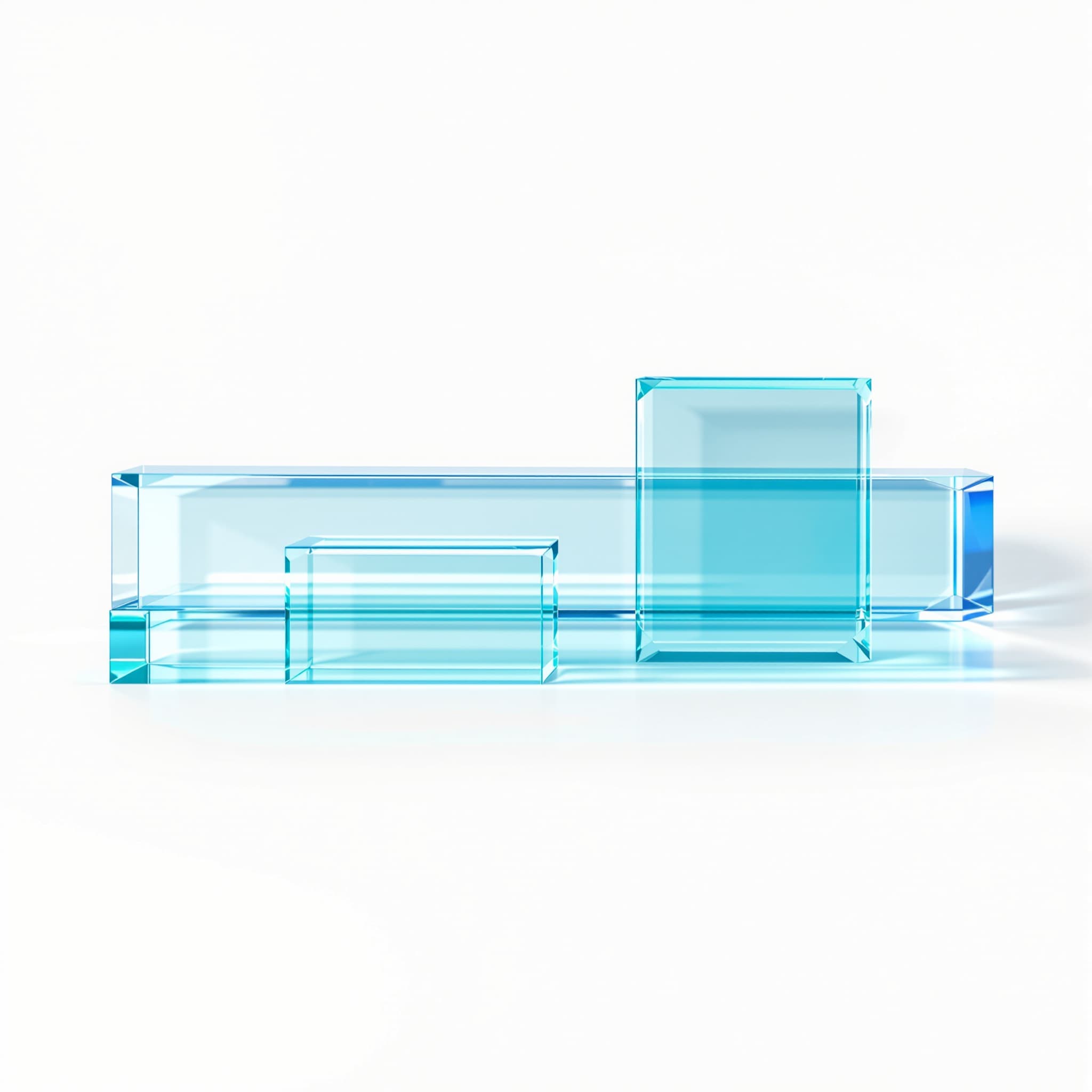 Glass desk calendar with two highlighted weeks — the diagnostic pilot